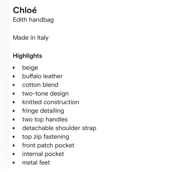 NWT! Chloé Edith Medium Day Bag - Picture 13 of 16